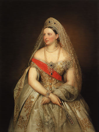 Grand Duchess Aleksandra Petrovna of Russia nee Princess of Oldenburg ca 1862 by Carl Timoleon von Neff  Location TBD